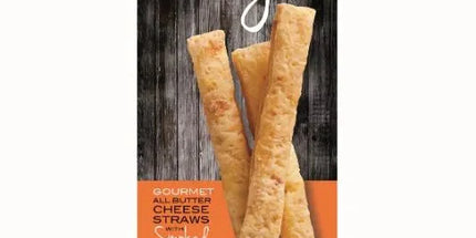 Smoked Dunlop Cheese Straws Stag - Scottish Hampers