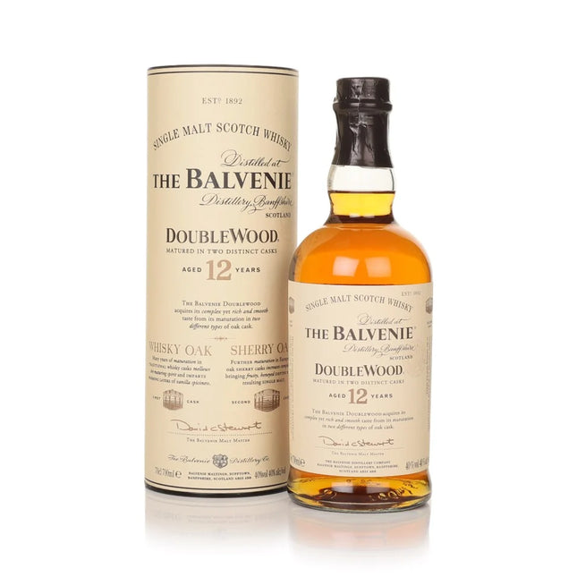 The Balvenie DoubleWood Aged 12 Years Single Malt Scotch Whisky 70cl