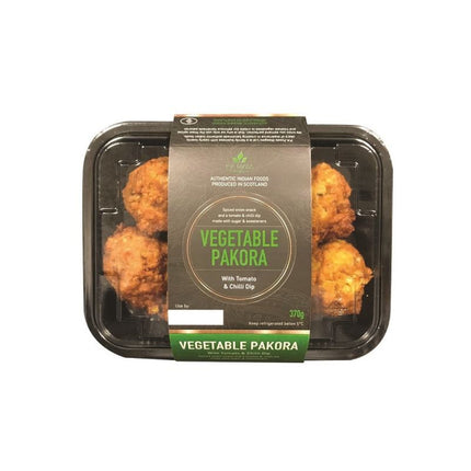 Vegetable Pakora with Tomato & Chilli Dip 370g P. K. Foods