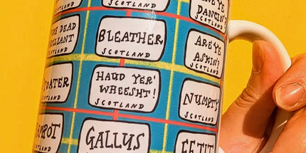 Scottish Slang Signs Mug - Scottish Patter / Satings - Scottish Hampers