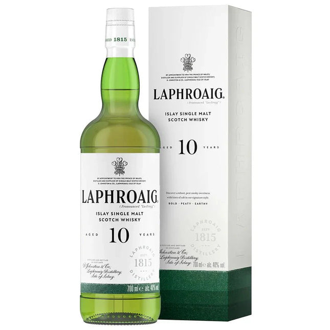 Laphroaig 10 Islay Single Malt Scotch Whisky 700ml - Scottish Hampers