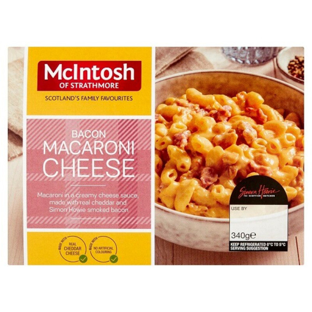 Mcintosh Bacon Macaroni & Cheese Mcintosh 340G