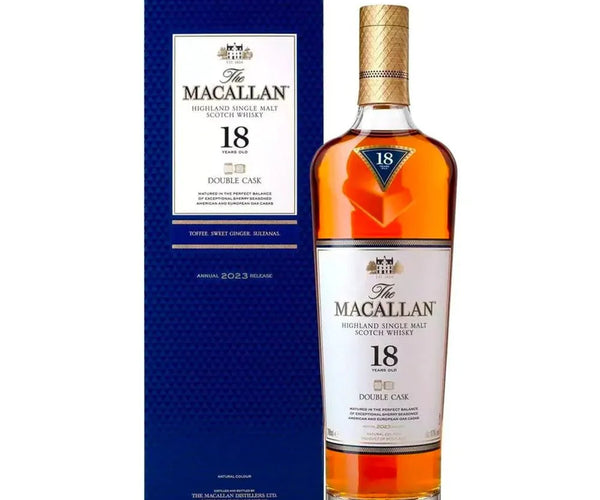 The Macallan 18 Year Old Double Cask Single Malt Whisky 70cl
