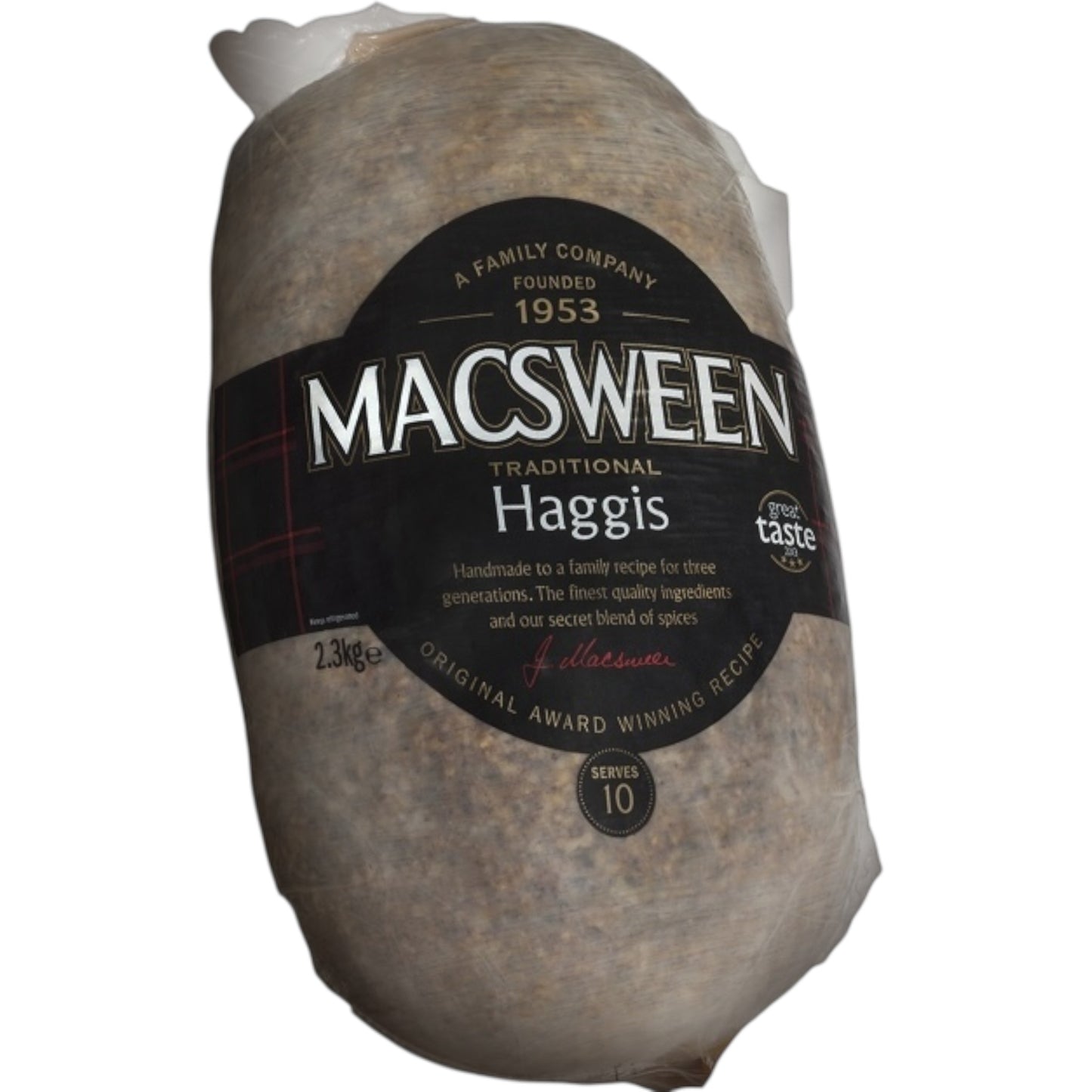 Macsween Traditional Haggis – 2.3kg (Serves Approx. 10)