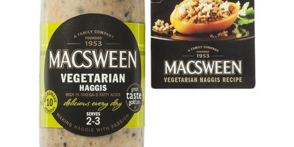 Macsween Vegetarian Haggis – 400g (Serves 2–3) - Scottish Hampers