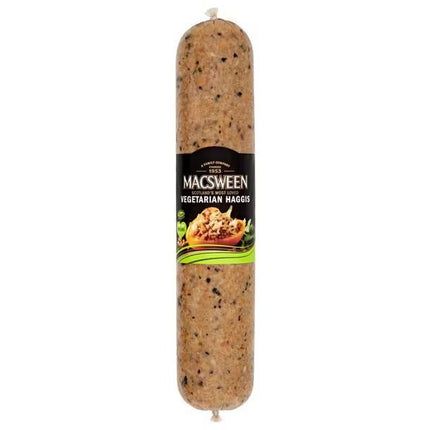 Macsween Vegetarian/Vegan Haggis – 1.36kg Catering Roll (Serves 5–6) - Scottish Hampers