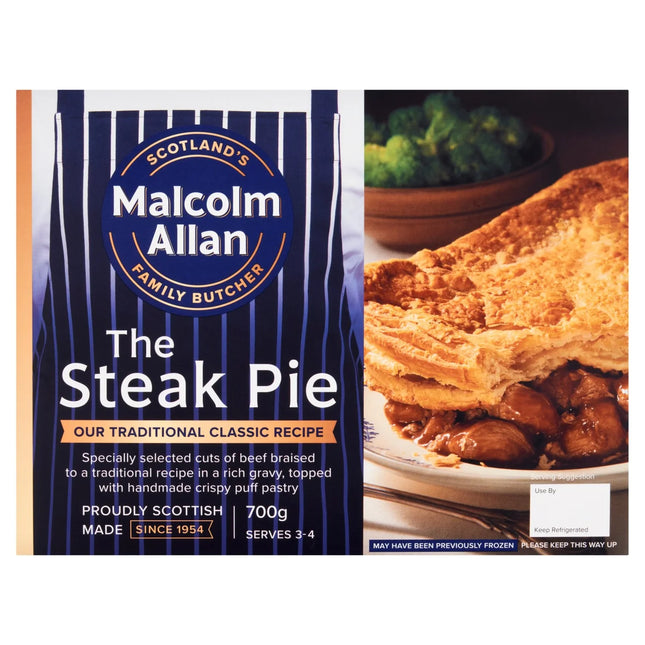Steak Pie Malcolm Allan 1kg