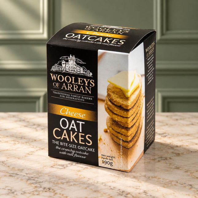 Mature Cheddar Cheese Scottish Oatcakes Macleans