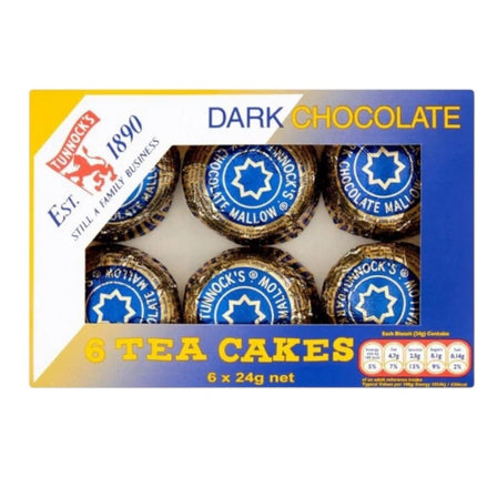 Tunnock's Tea Cakes Dark Chocolate - Scottish Store & Deli