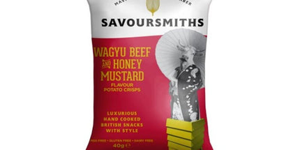 Wagyu Beef + Honey Mustard Potato Crisps Savoursmiths - Scottish Hampers