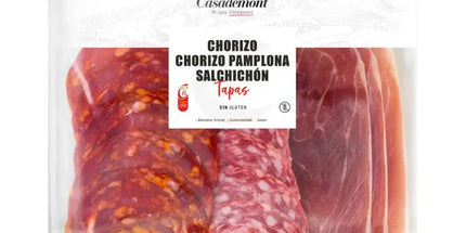 Casademont - Sliced Tapas, Serrano, Chorizo, Salami - Scottish Hampers