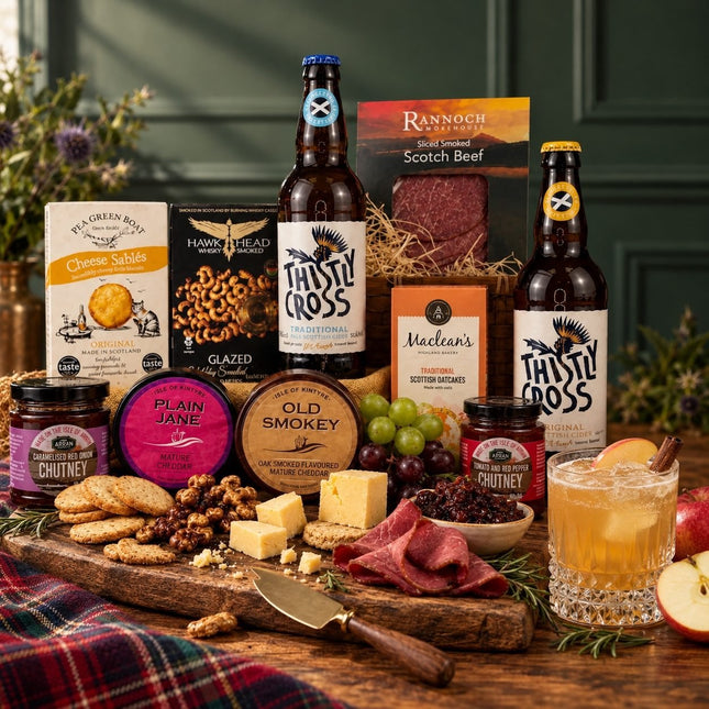 Smoke House and Craft Cider Hamper - Scottish Store & Deli