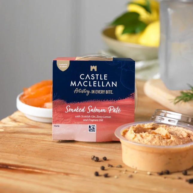 Scottish Smoked Salmon Pate Castle MacLellan - Scottish Hampers