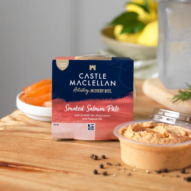 Scottish Smoked Salmon Pate Castle MacLellan