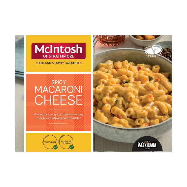 Spicy Macaroni Cheese Mcintosh 340g