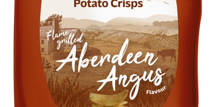 Flame Grilled Aberdeen Angus Potato Crisps Taylors 40g