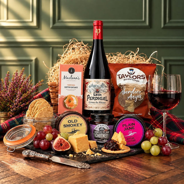 The Cheesemonger’s Red Wine Pairing Box - Scottish Store & Deli