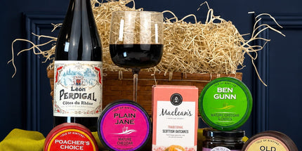 The Kintyre Cellar Wine & Cheese Collection - Scottish Hampers