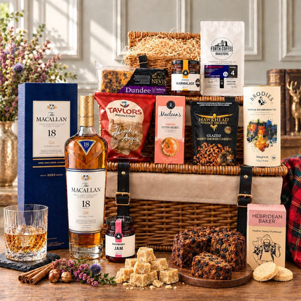 The Macallan 18 Prestige Scottish Hamper - Scottish Store & Deli