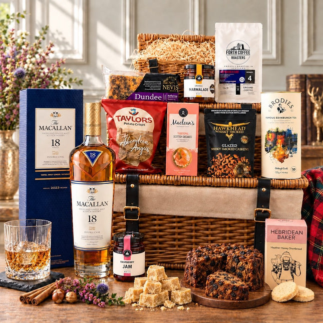 The Macallan 18 Prestige Scottish Hamper - Scottish Store & Deli