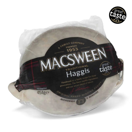 Tradition Haggis Macsween Weight 454g | Serves 2 - 3