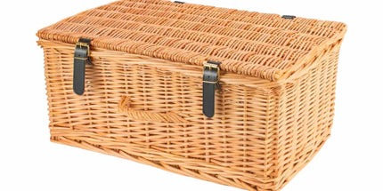 Cheese and Wine Gift Hamper Basket Set