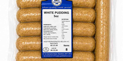 White Puddings 8x5oz Mcwilliam