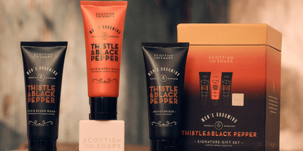Thistle & Black Pepper Signature Gift Set - Scottish Hampers