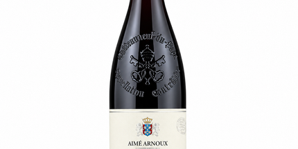 Aimé Arnoux Châteauneuf-du-Pape red wine bottle