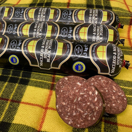 MacLeod and MacLeod 'Original' Stornoway Black Pudding 1.36kg - Scottish Store & Deli