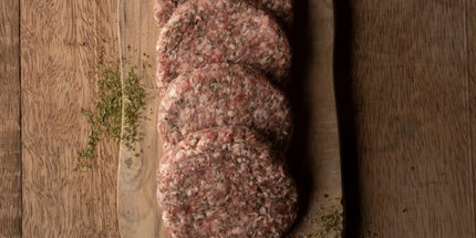 Lamb and Mint Burger Pack Weight 170g X 4