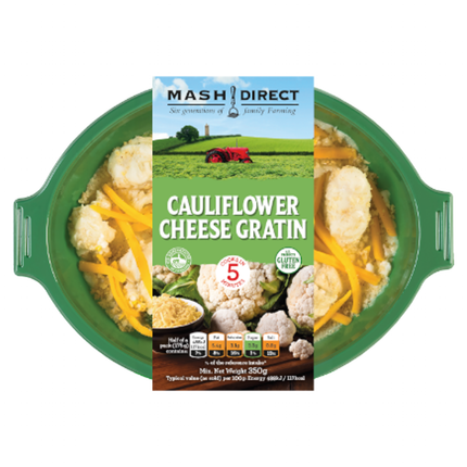 Cauliflower Cheese Gratin MASH DIRECT 350g