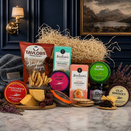 The Cheese, Chutney & Crisp Gift - Scottish Hampers