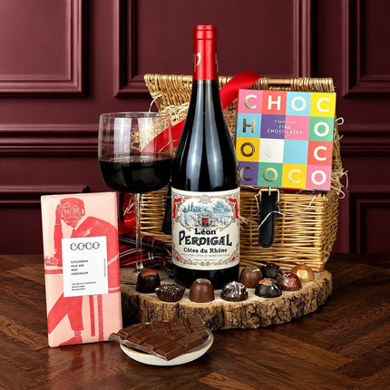 Red Wine & Chocolate - Scottish Hampers