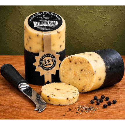 Cracked Black Peppercorn Cheddar