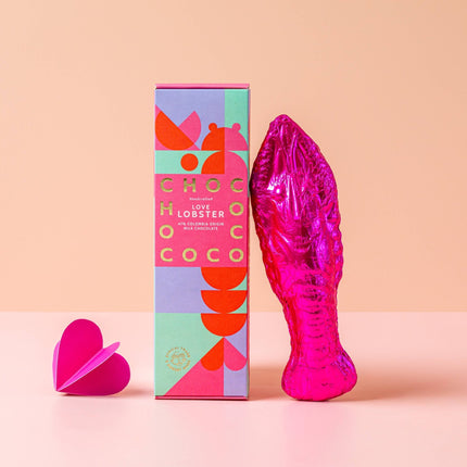 47% Colombia Milk Chocolate Love Lobster - Scottish Hampers