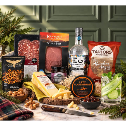 Edinburgh Gin and Snack Gift Hamper