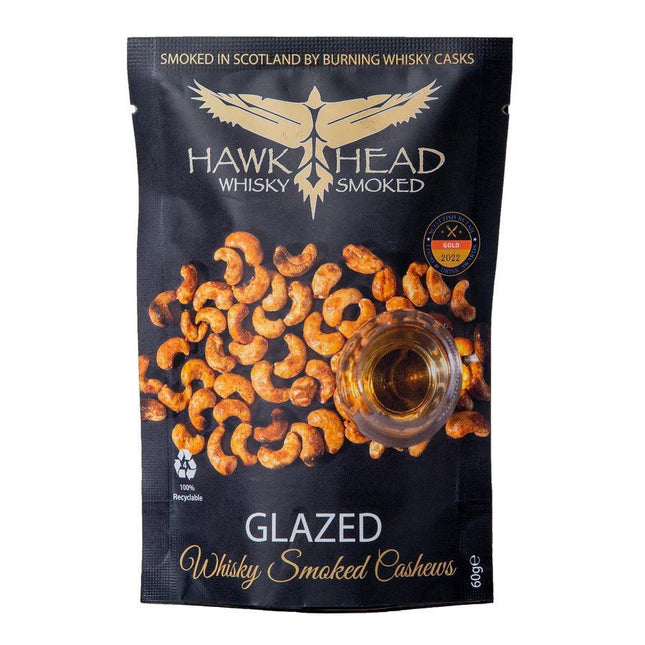Whisky Smoked Cashews Glazed Hawkhead - Scottish Hampers