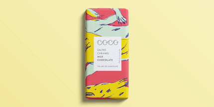 Salted Caramel Milk Mini Chocolate Bar (Pack of 24) - Scottish Hampers