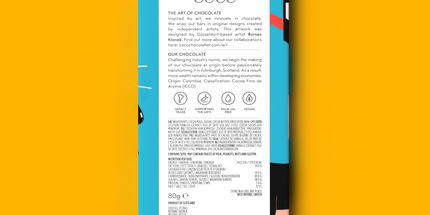 Isle of Skye Sea Salt Dark Chocolate Bar