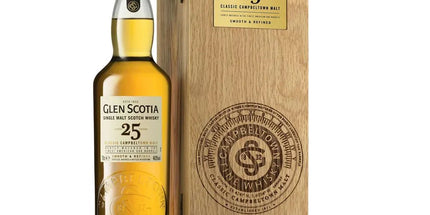 Glen Scotia 25 Year Old Single Malt Scotch Whisky 70cl - Scottish Hampers