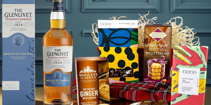 The Glenlivet Whisky & Sweet Treats Hamper - Scottish Hampers