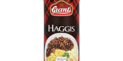 Grants Haggis 392g tin – Serves 2