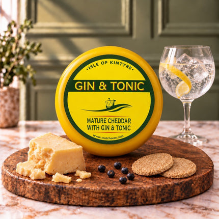 Gin & Tonic Isle Of Kintyre Truckle - Scottish Store & Deli