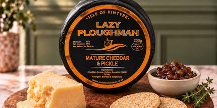 Lazy Ploughman Mature Cheddar Isle Of Kintyre - Scottish Store & Deli