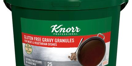 Knorr Professional Gluten Free Gravy Granules for Meat and Vegetarian Dishes, makes 25 litres