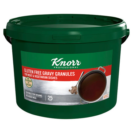 Knorr Professional Gluten Free Gravy Granules for Meat and Vegetarian Dishes, makes 25 litres