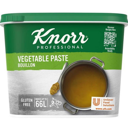 Knorr Professional Vegetable Paste Bouillon 1kg tub