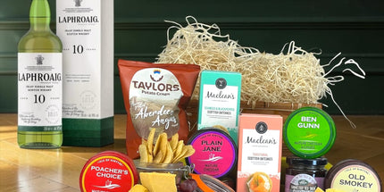 Laphroaig & Isle Of Kintyre Cheese Hamper - Scottish Hampers