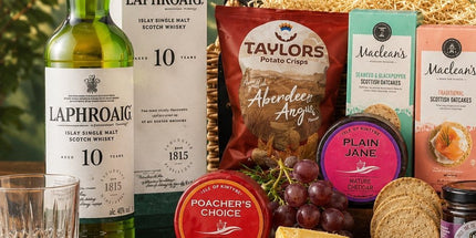 Laphroaig & Isle Of Kintyre Cheese Hamper - Scottish Store & Deli